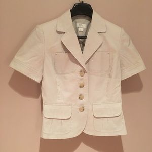 ANN TAYLOR LOFT LIGHT JACKET SIZE 2P CLOSE TO NEW